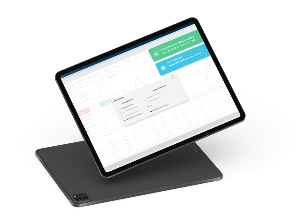 In-platform notifications